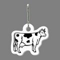 Zippy Clip - Dairy Cow Tag W/ Clip Tab (Horns)